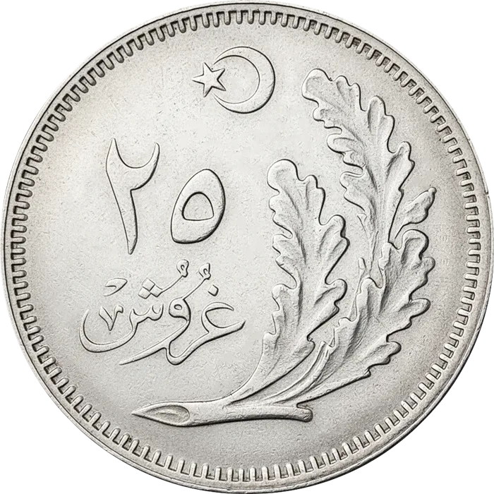 25 Kuruş (R. 1341)
